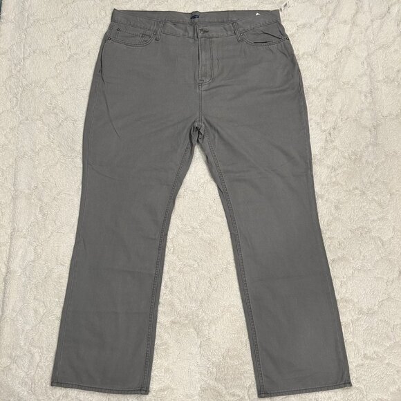 Old Navy Other - NWT Old Navy Gray Straight Five Pocket Pants 42x32 - Stained